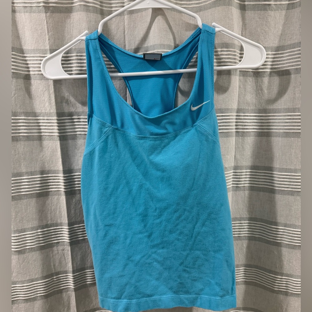 Light blue Nike workout tank. Size Large